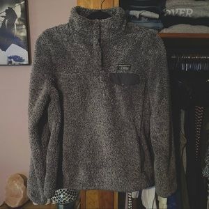 LL Bean fleece pullover